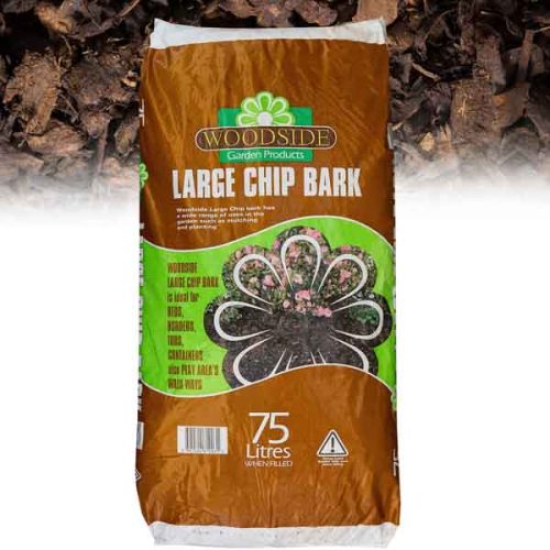 Large Chip Bark Mulch 75L